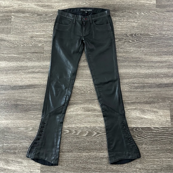 メンズ Ralph Lauren Coating Biker Denim Pant